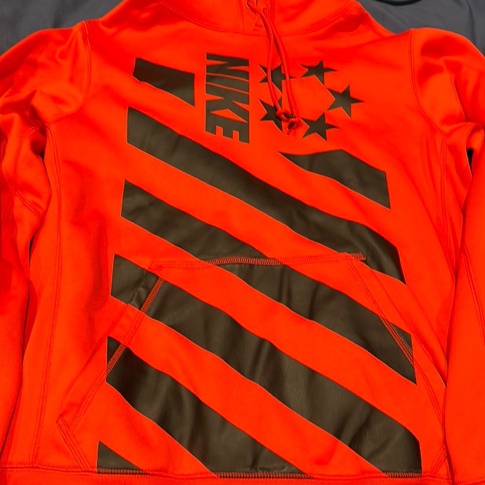 Orange Therma-Fit Nike Sweater